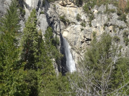 waterfall in Yosemite