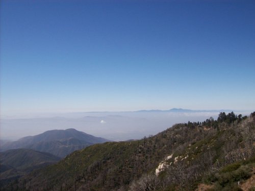 View from Rim of the World highway 