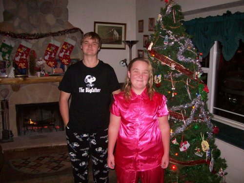 Jonny & melissa ready for Christmas 