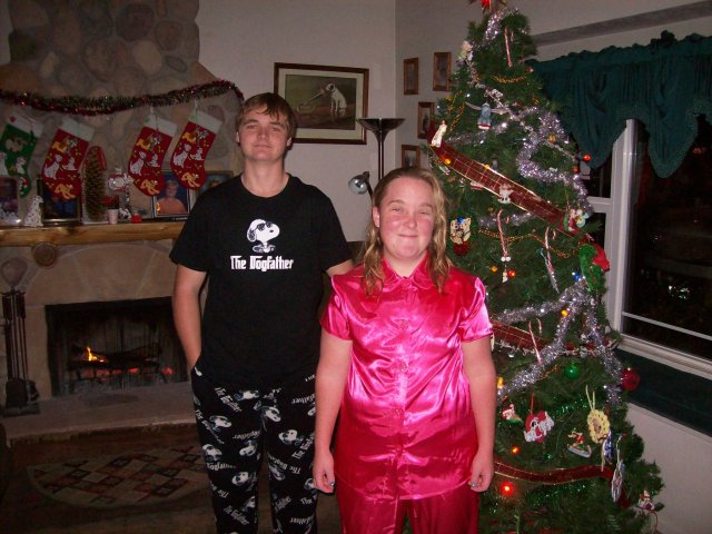 Jonny & melissa ready for Christmas 