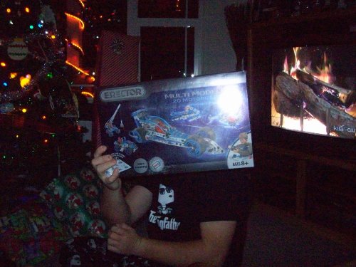Jonny and new Erector set 