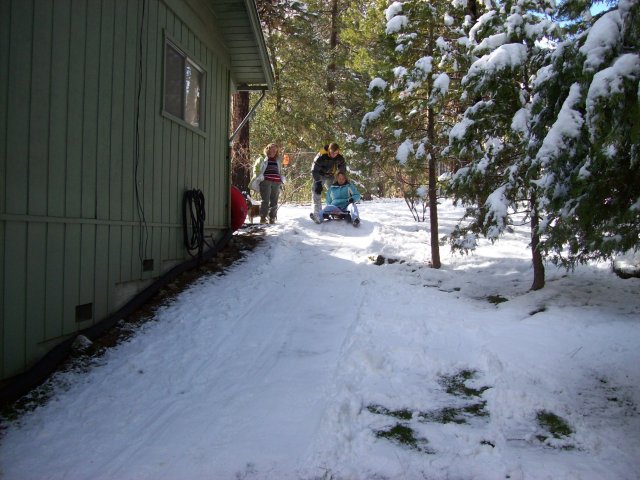 Jonny launching mom 