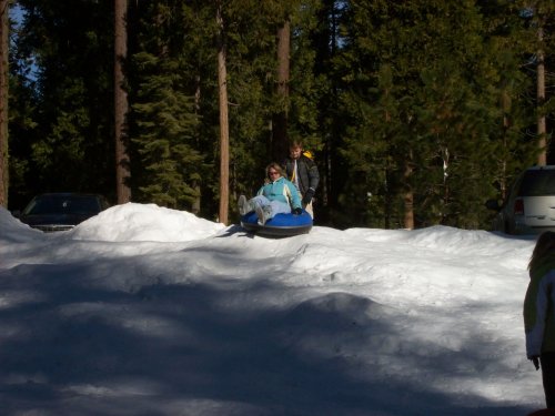 Lori on the launch pad 