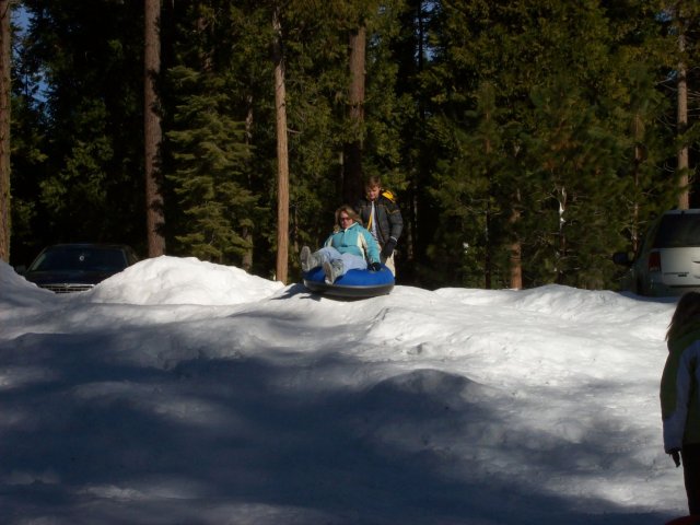 Lori on the launch pad 