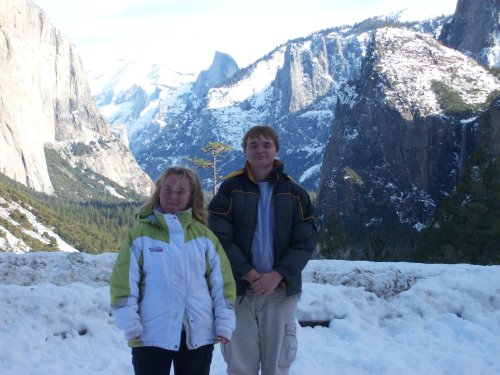 Kids in Yosemite Valley 