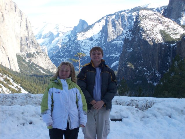 Kids in Yosemite Valley 