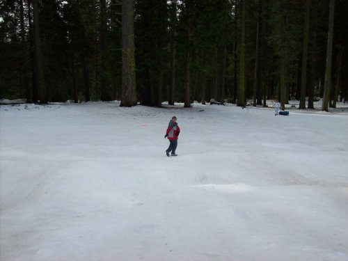 Jonny on the snow 