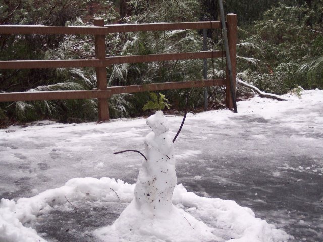 Our snowman 