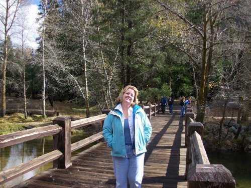 Lori on bridge 