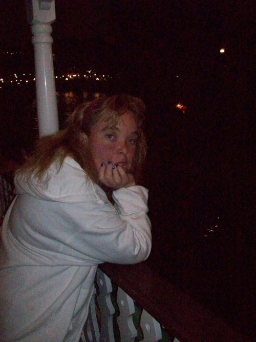Melissa on Mark Twain riverboat 