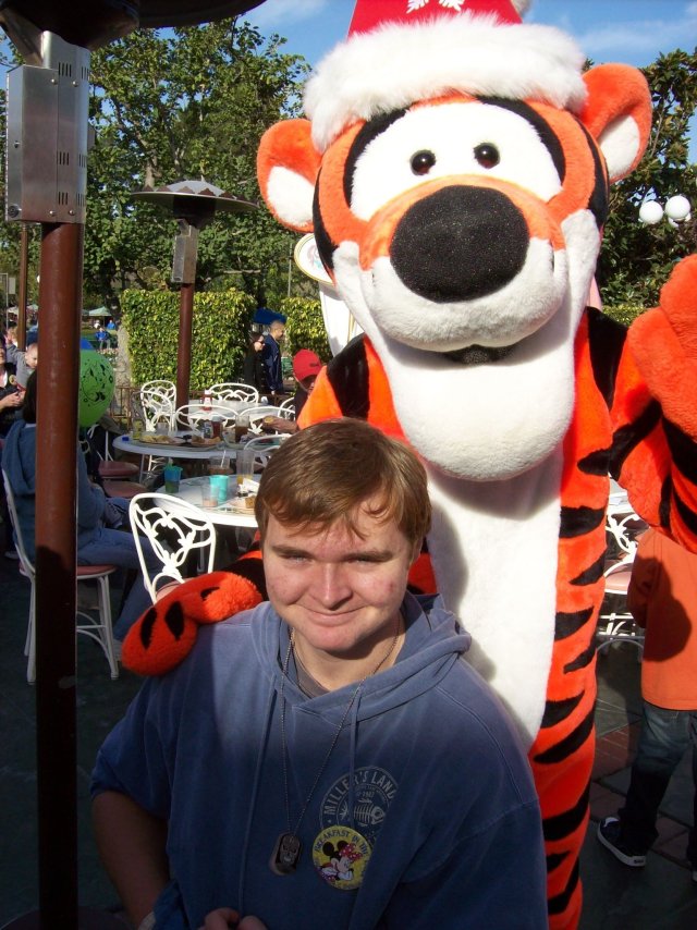 Jonny and Tigger 