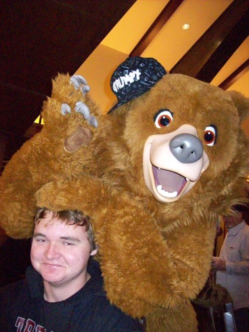Jonny and bear 