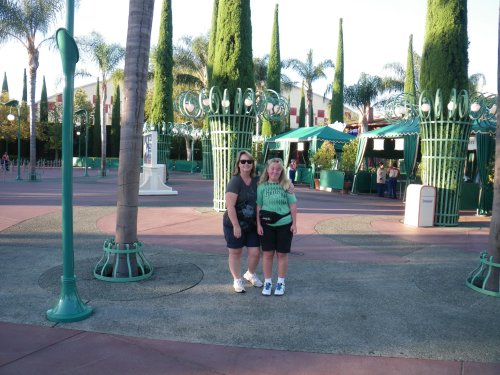 Mom and Melissa at Disneyland Magic Morning 
