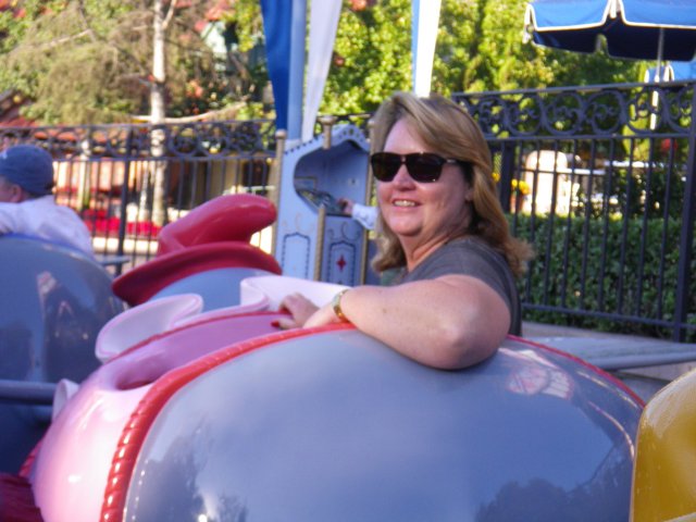 Lori on Dumbo 