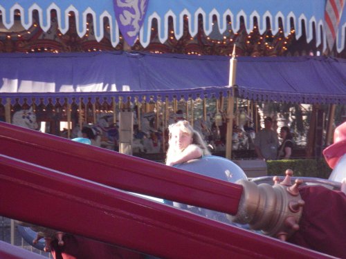 Melissa on Dumbo 