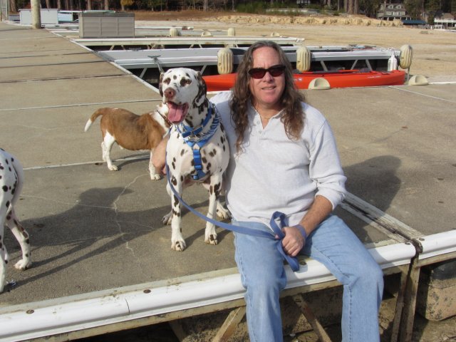 Jon and Lucky 