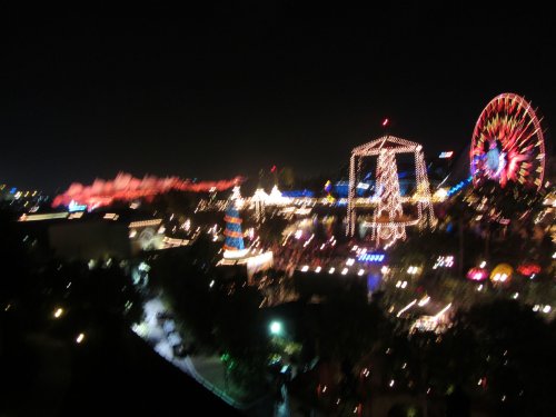 California Adventure at night 