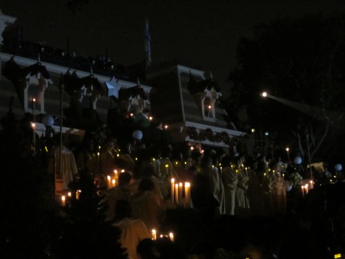Candlelight Processional at Disneyland