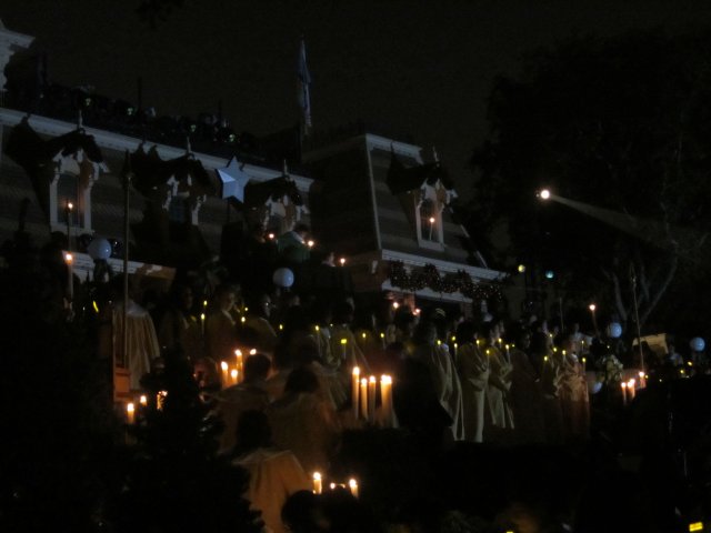 Candlelight Processional at Disneyland