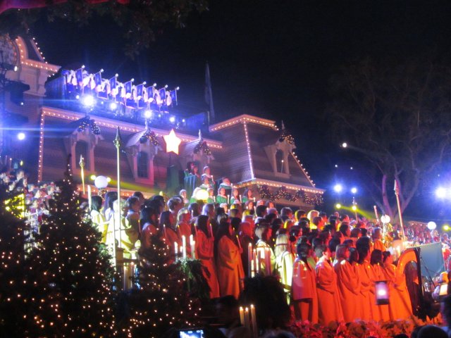 Candlelight Processional at Disneyland