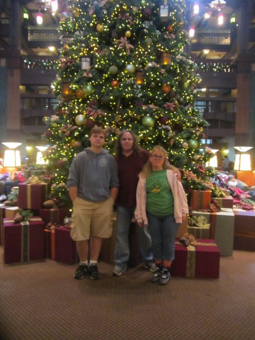 Dad and kids