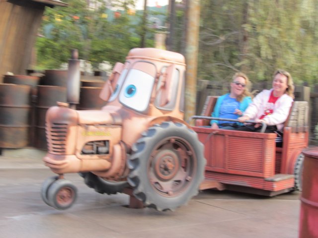 Girls on ride