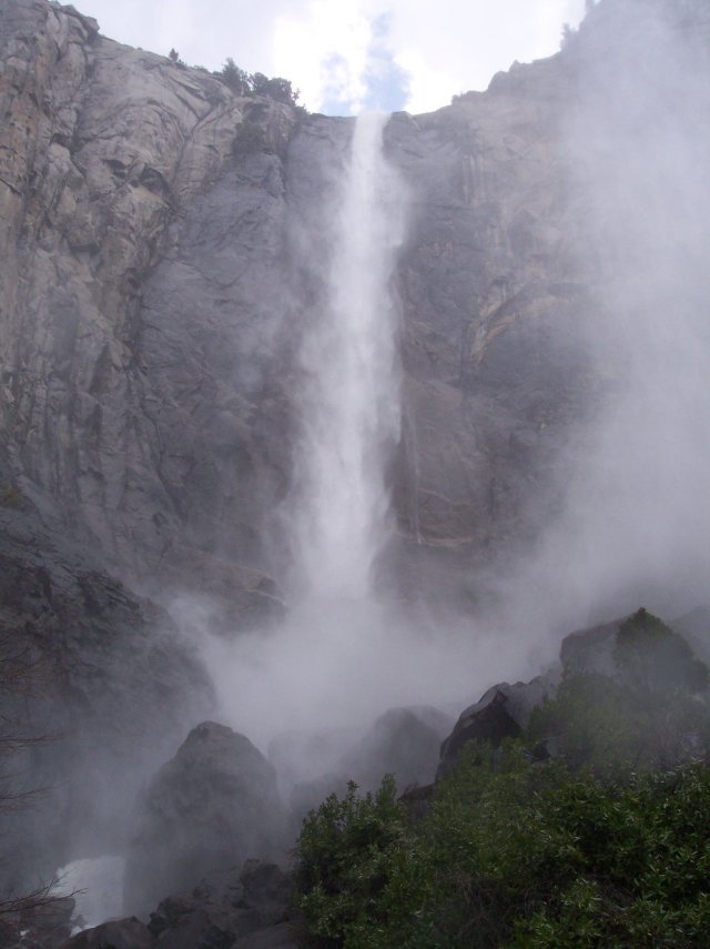 Base of Bridalveil Falls 