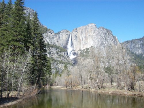 Yosemite Falls & Merced River 