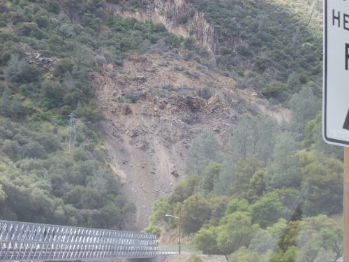 Bridge to bypass rockslide 