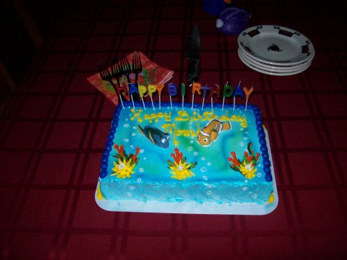 Mom's birthday cake 