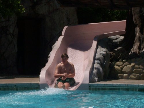 Jonny coming in for a splashdown 