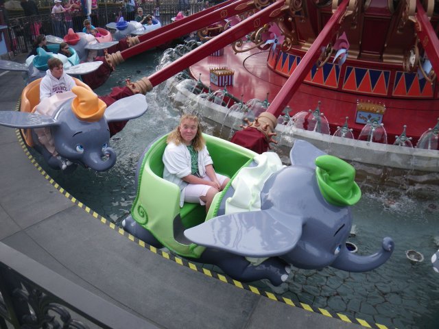 Missy and Jonny ready for flight 