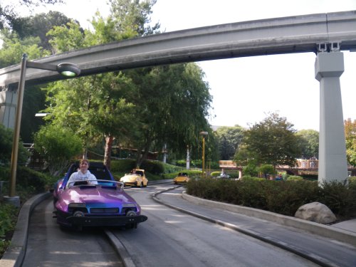 Jonny on Autopia 