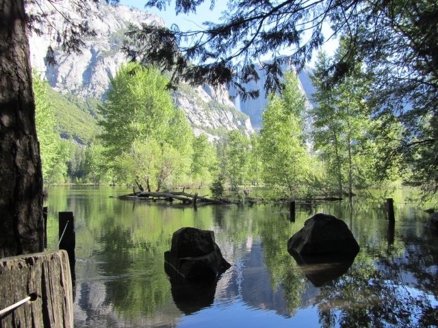 Merced River flooding 