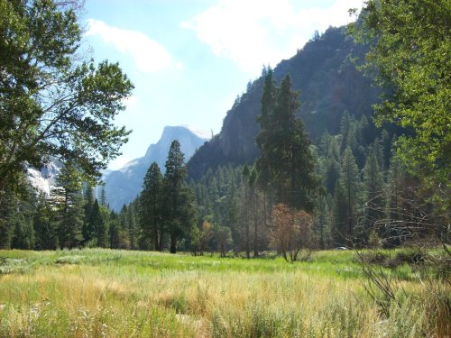 Half Dome from Yosemite Valley 
