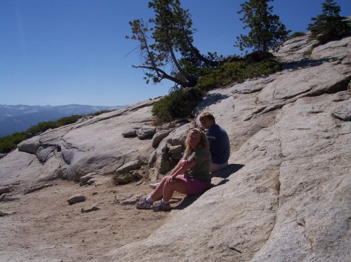 Kids on Sentinel Dome 