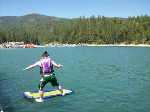 Lamar trying to walk on water 