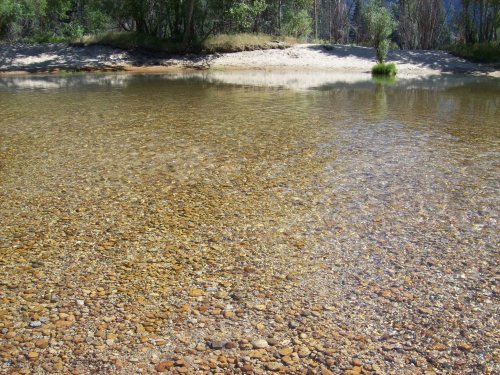 Ripples across the Merced 