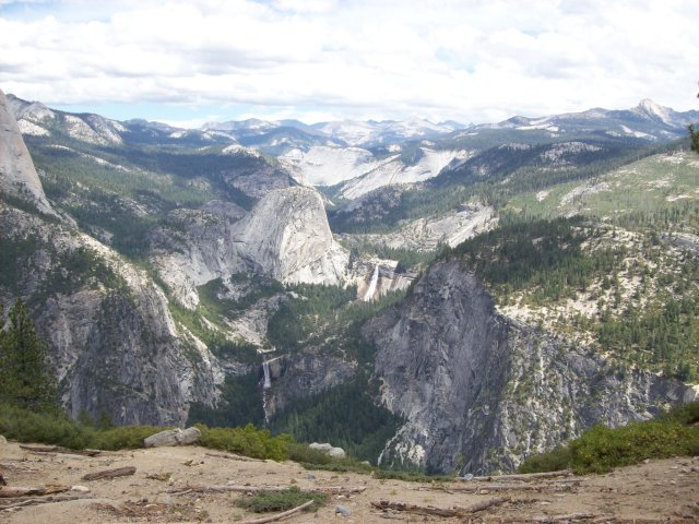 Vernal & Nevada waterfalls 