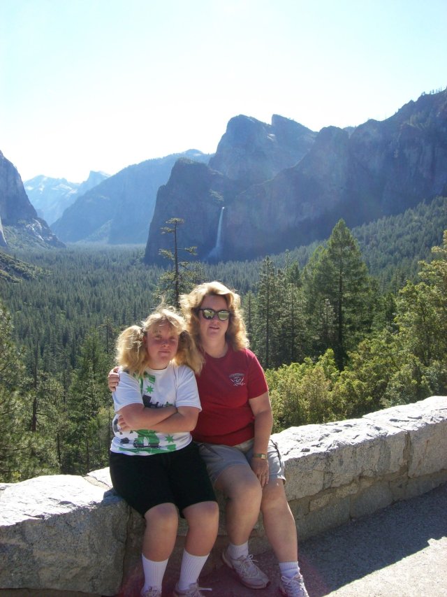 Mom and Missy at Yosemite 