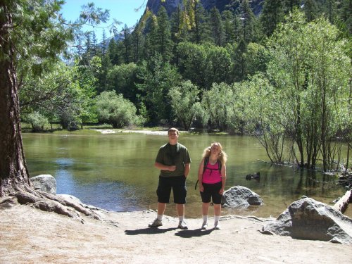 Kids at Mirror Lake 