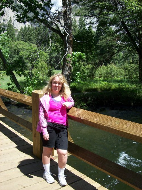 Melissa on bridge 