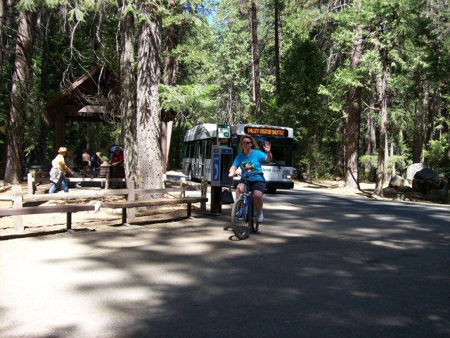 Mom on bike 