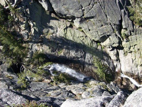 Waterfall at taft Point 