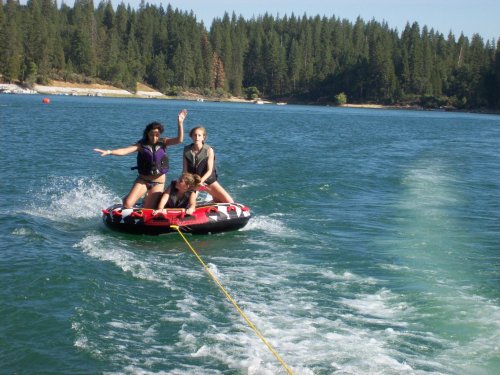 Shane and friends on raft 