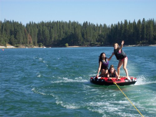 Shane and friends on raft 