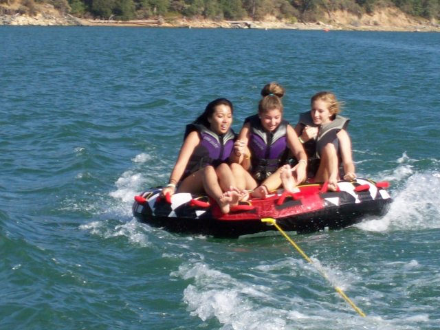 Shane and friends on raft 