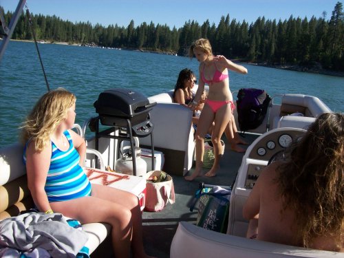 More kids on boat 