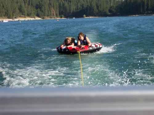 Melissa and Jonny on raft 