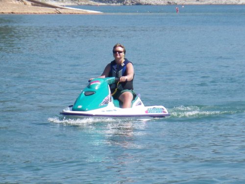 Jonny cruising back in to the dock 